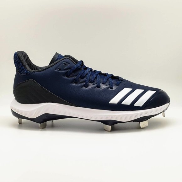 ADIDAS nwt Icon Bounce Navy Softball Cleats - Picture 2 of 10